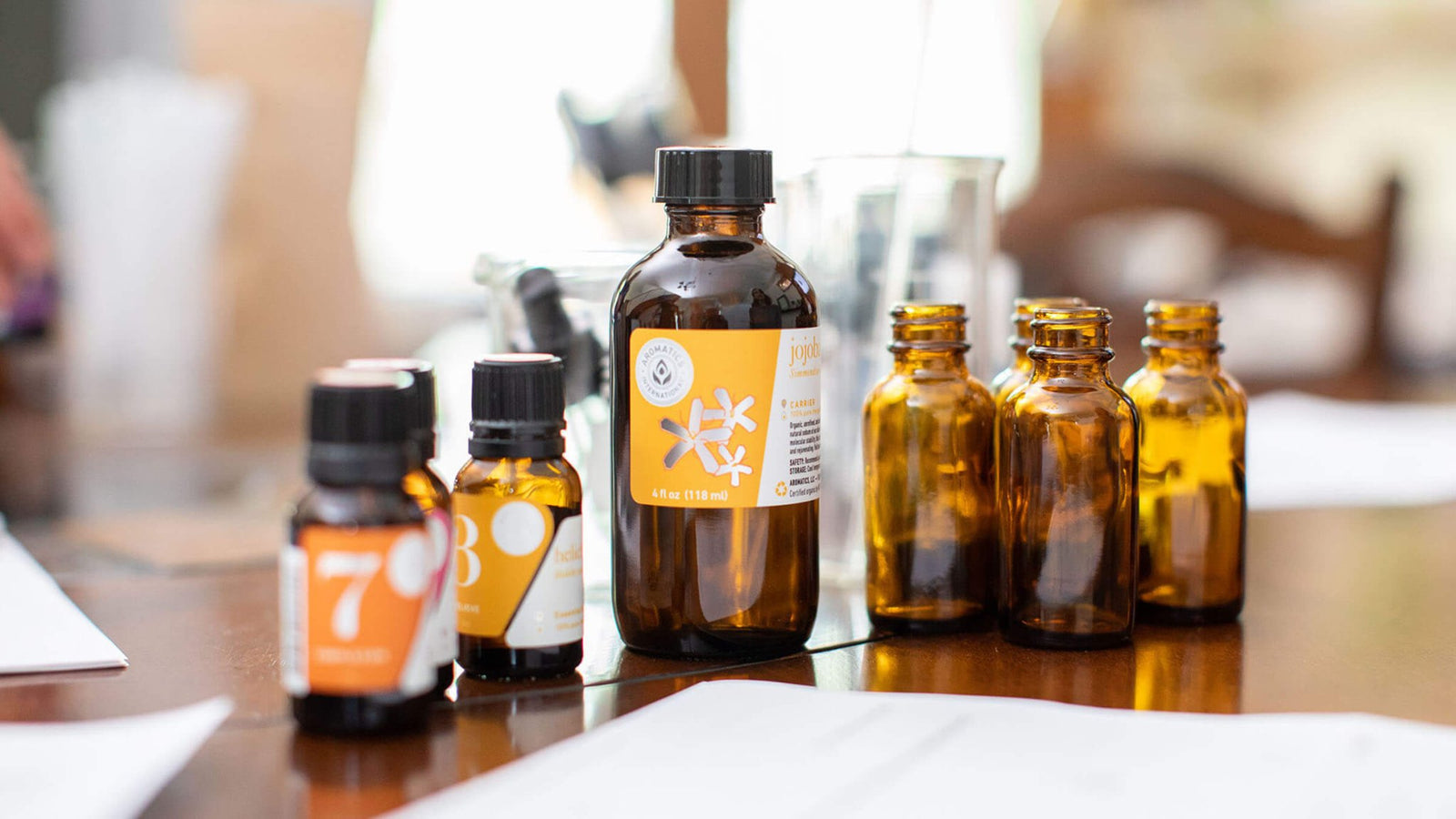 Blending essential oils based on chemical components - Aromatics International