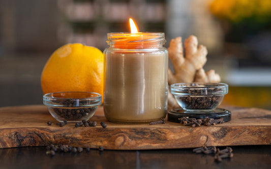 Spicy Chai Candle with a Citrus Twist - Aromatics International