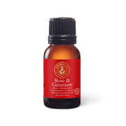 rose and geranium essential oil 15ml aromatics international