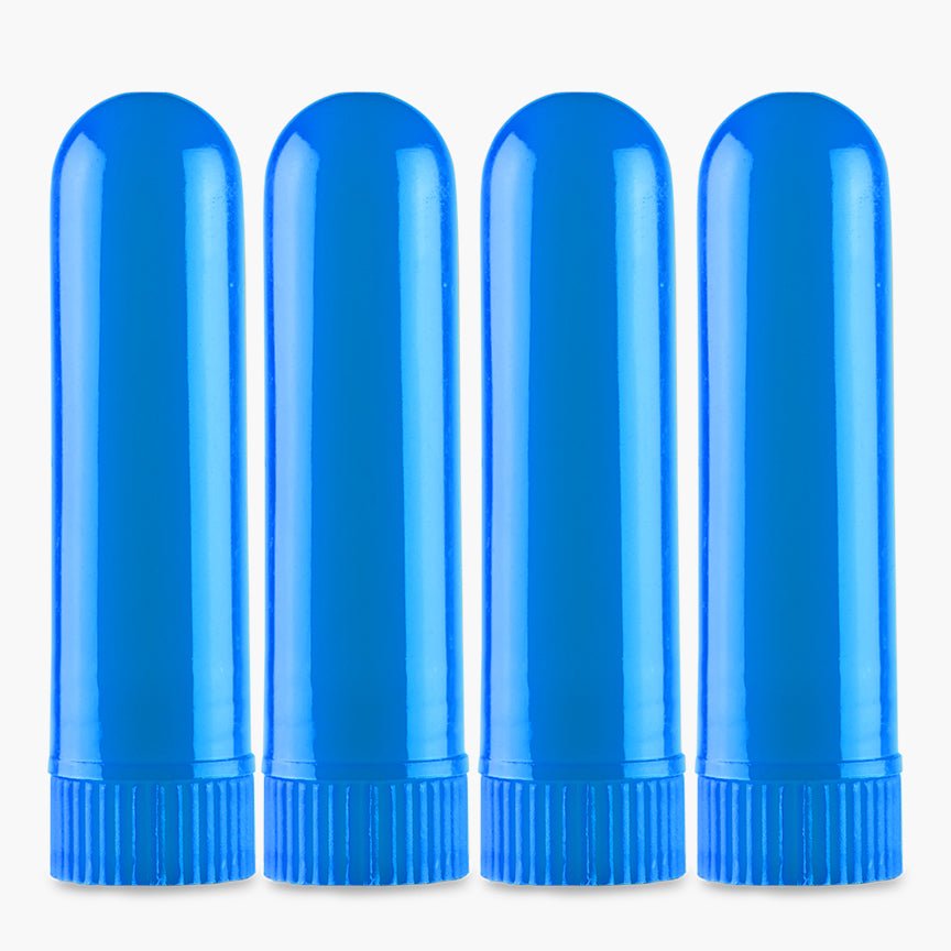 100 Aromatherapy Blank popular Inhaler - Cobalt Blue