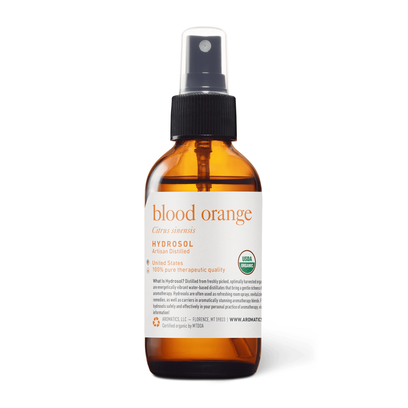 Blood Orange Hydrosol - 100ml - Hydrosol - Aromatics International