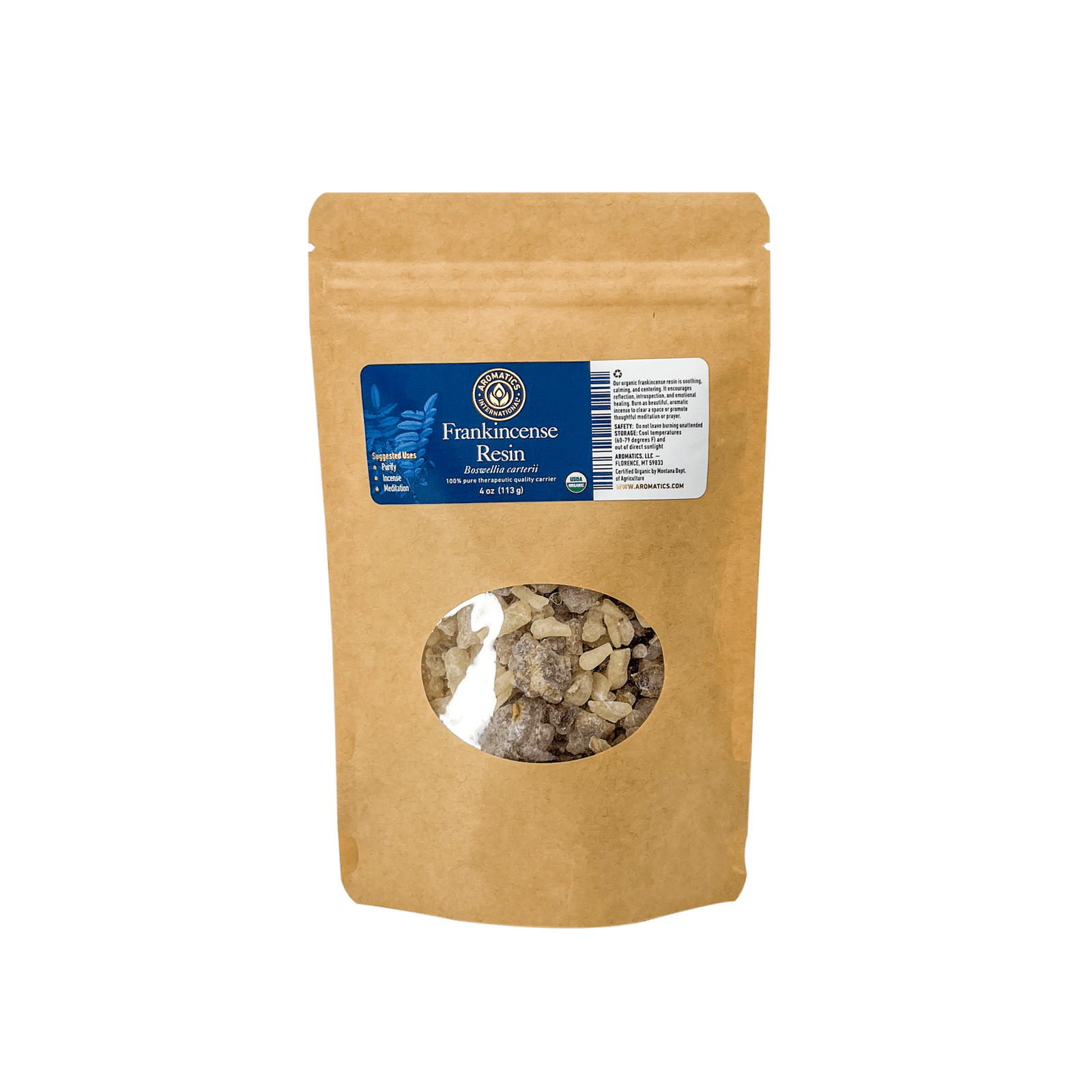 Organic Frankincense Resin - Aromatics International