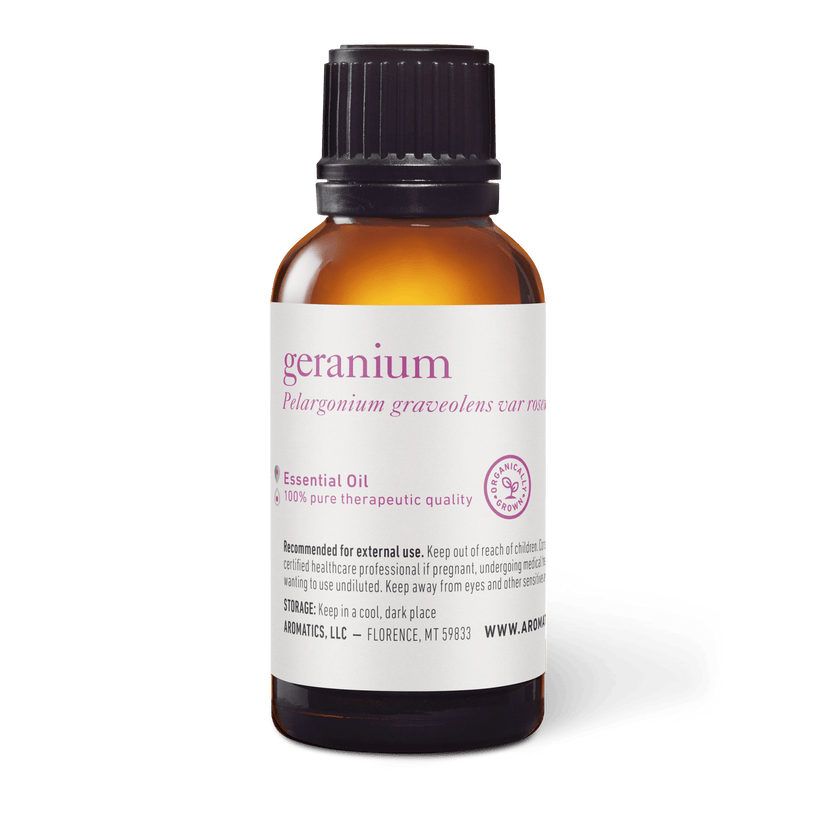 Geranium Rose Essential Oil, Pelargonium roseum, Madagascar - 30 cheapest ml