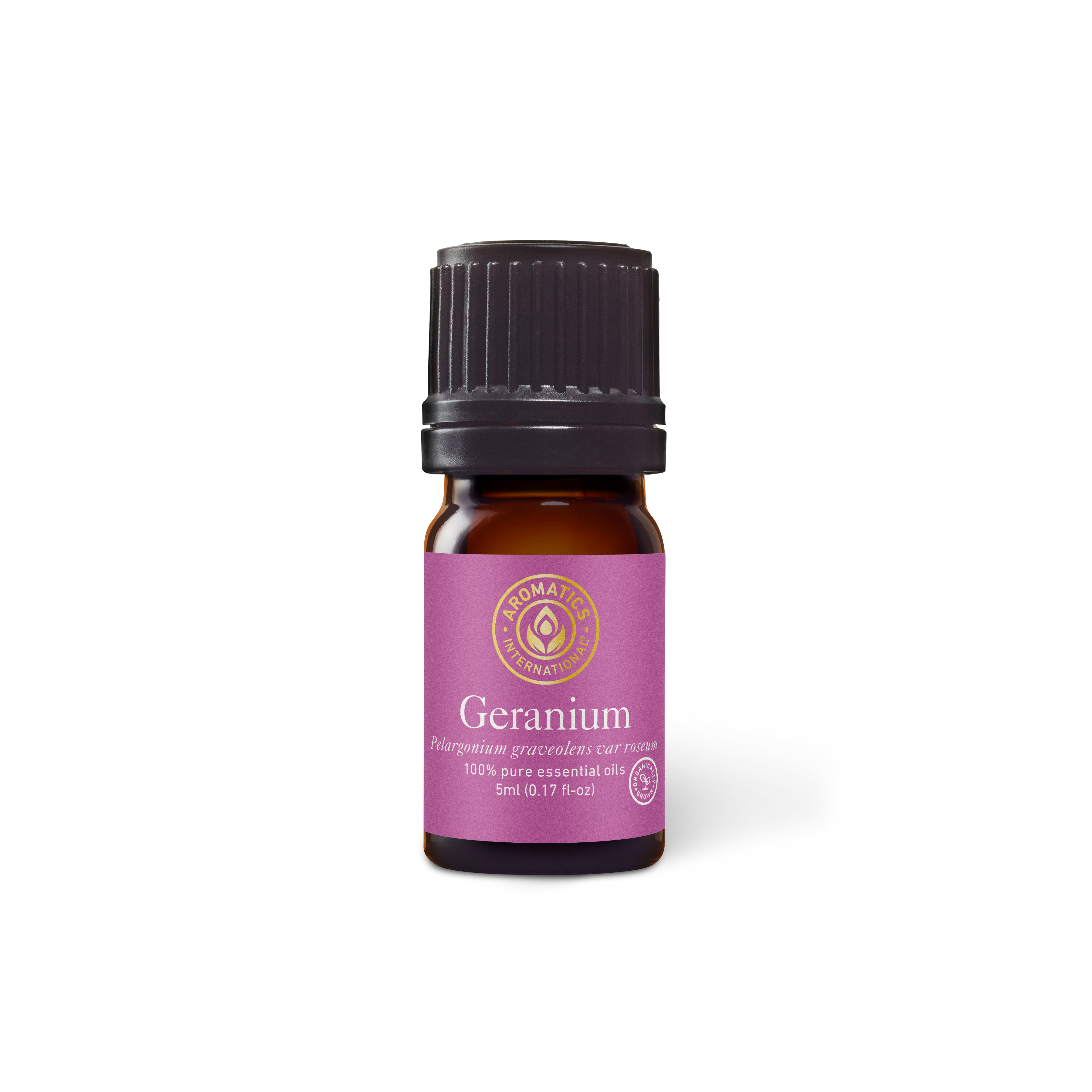 Geranium Essential Oil - 5ml - Essential Oil Singles - Aromatics International