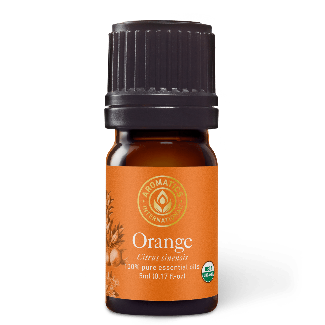 Orange Sweet Essential Oil - 5ml - Essential Oil Singles - Aromatics International