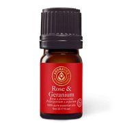 Rose and Geranium Essential Oil - 5ml - Essential Oil Singles - Aromatics International